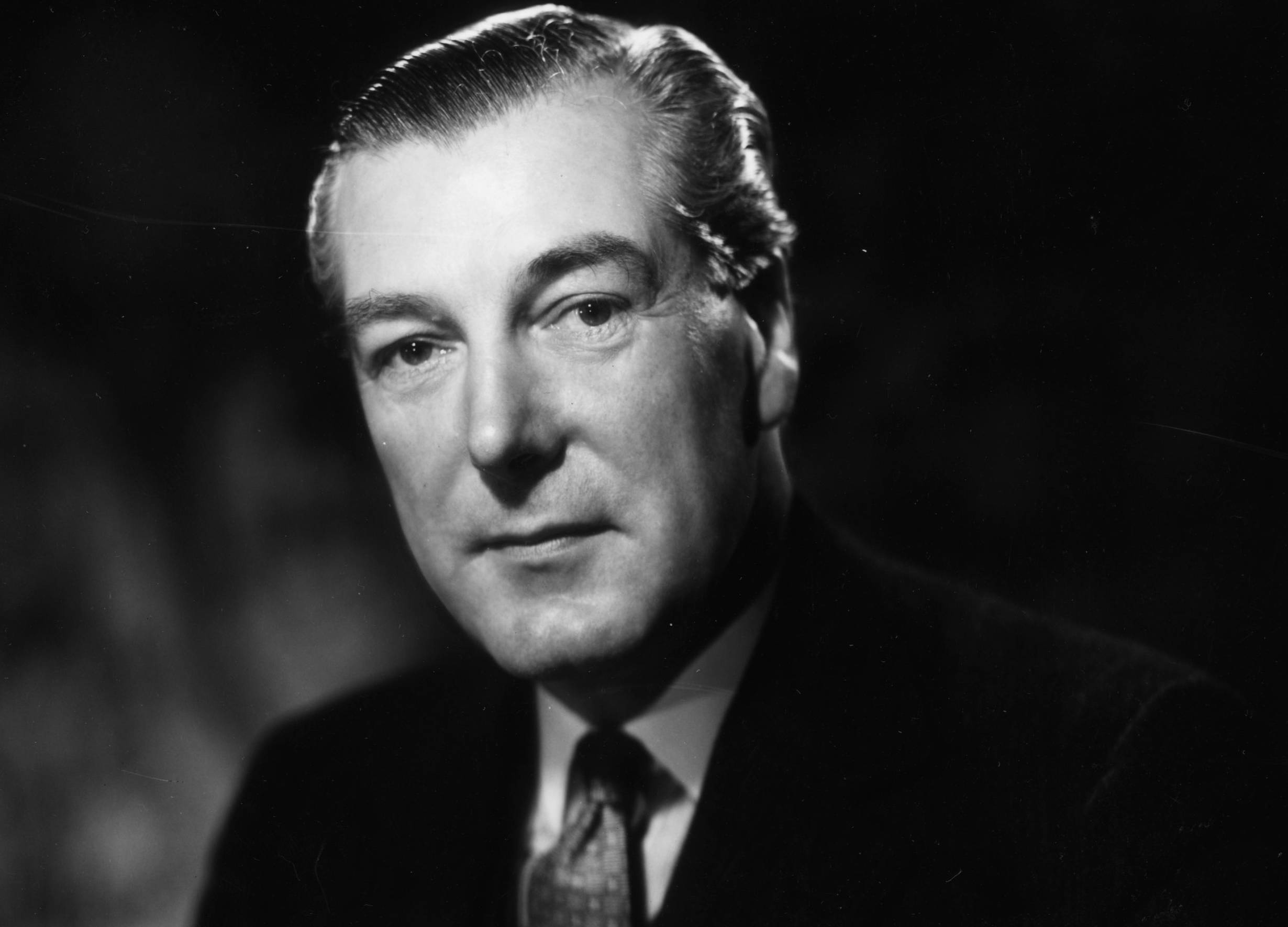 British politician Sir David Eccles