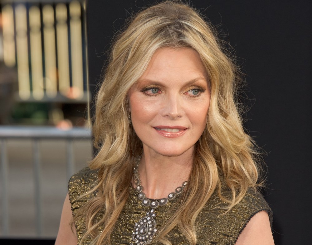 Actress Michelle Pfeiffer arrives at the premiere of Dark Shadows