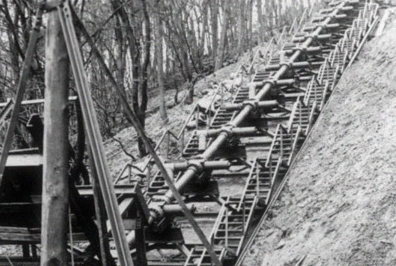 High-pressure pump V-3 on a test site