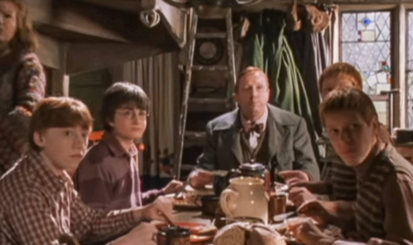 Screenshot from the movie Harry Potter and the Chamber of Secrets (2002)