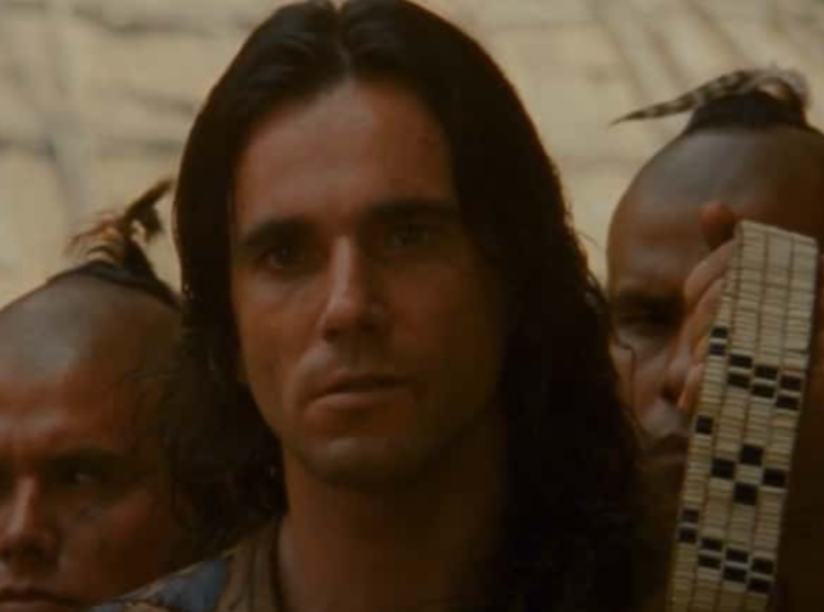 Screenshot of Daniel Day-Lewis from - The Last of the Mohicans (1992)