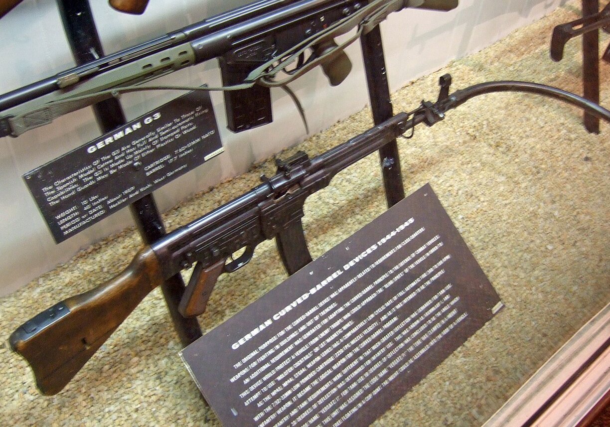 German rifles, including the Krummlauf