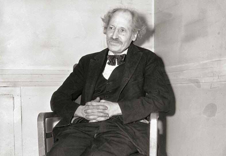 Portrait of Langley Collyer in a suit