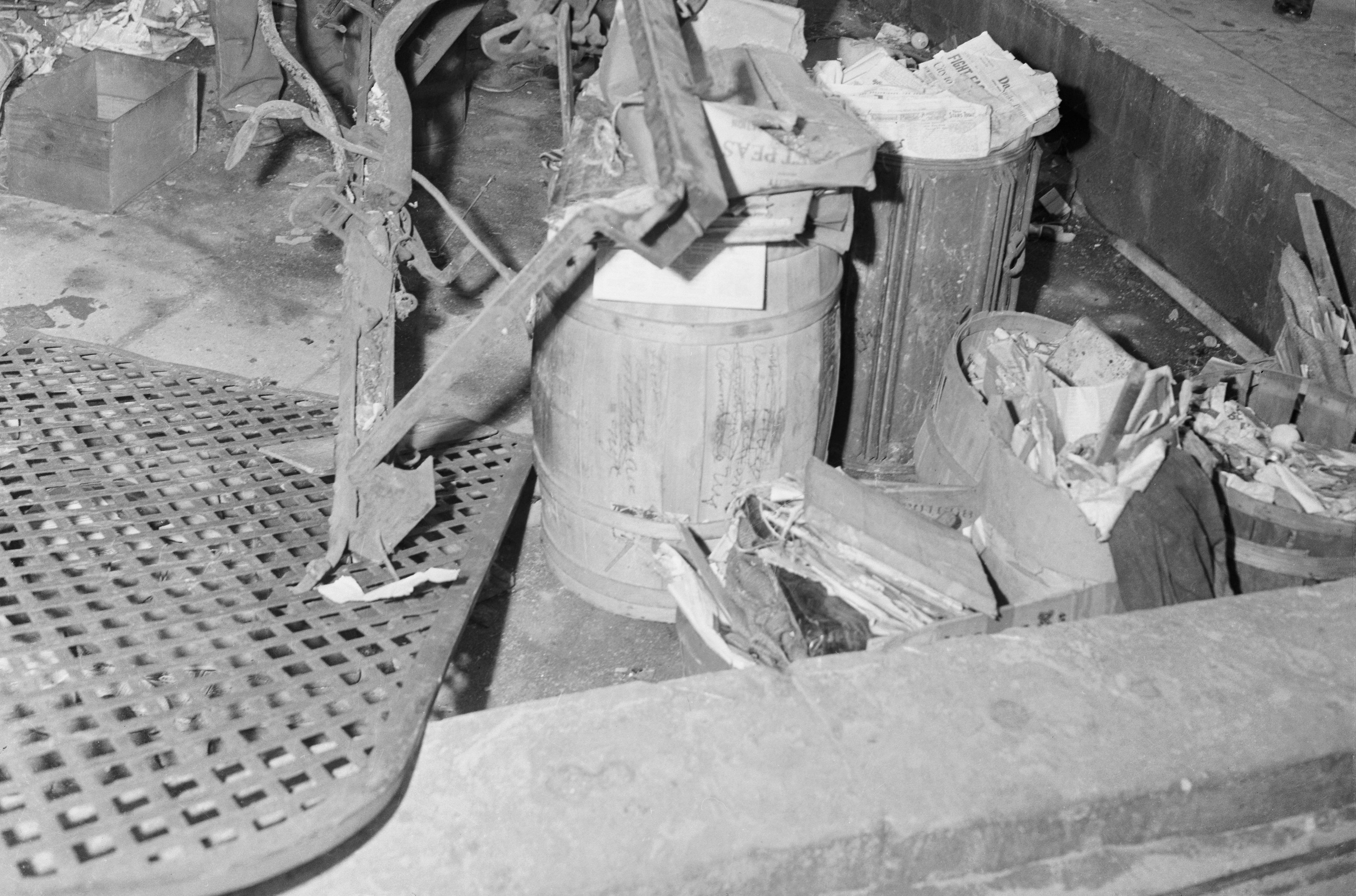 Debris of Langley and Homer Collyer