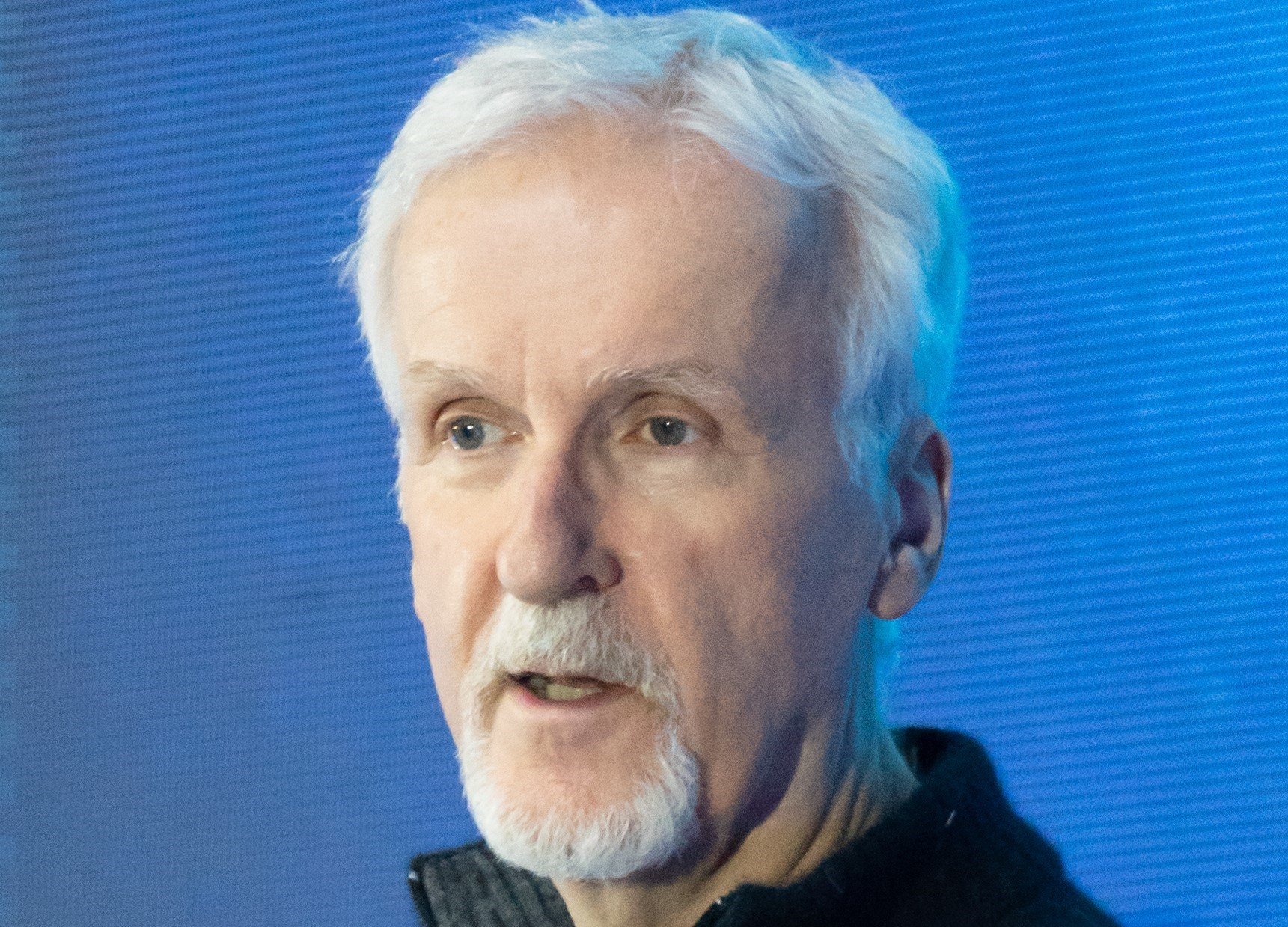 James Cameron at the Avatar: The Way of Water Tokyo Press