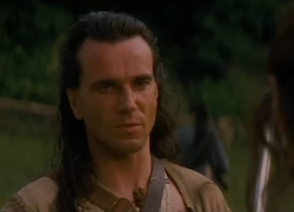 Screenshot of Daniel Day-Lewis from - The Last of the Mohicans (1992)