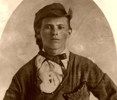 Young Jesse James at 17