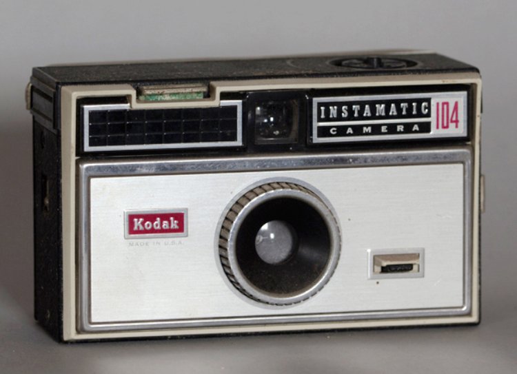 Photo camera. Kodak, Instamatic 104, film 126