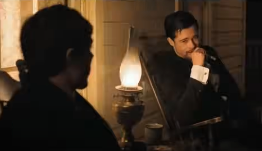 Brad Pitt as Jesse James