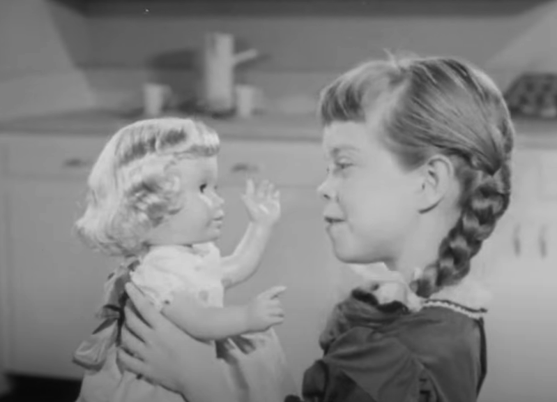 Screenshot of the Chatty Cathy Dolls by Mattel Toys 1961