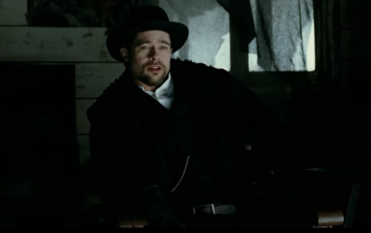 Brad Pitt as Jesse James