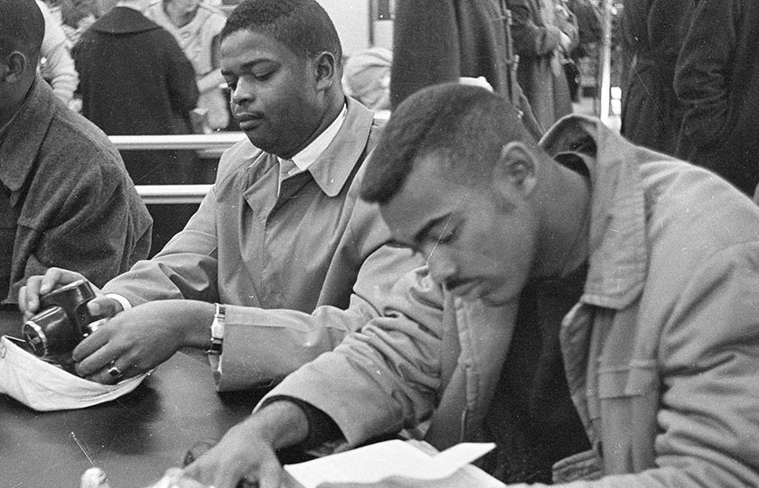 Student sit-in at Woolworth in Durham, North Carolina