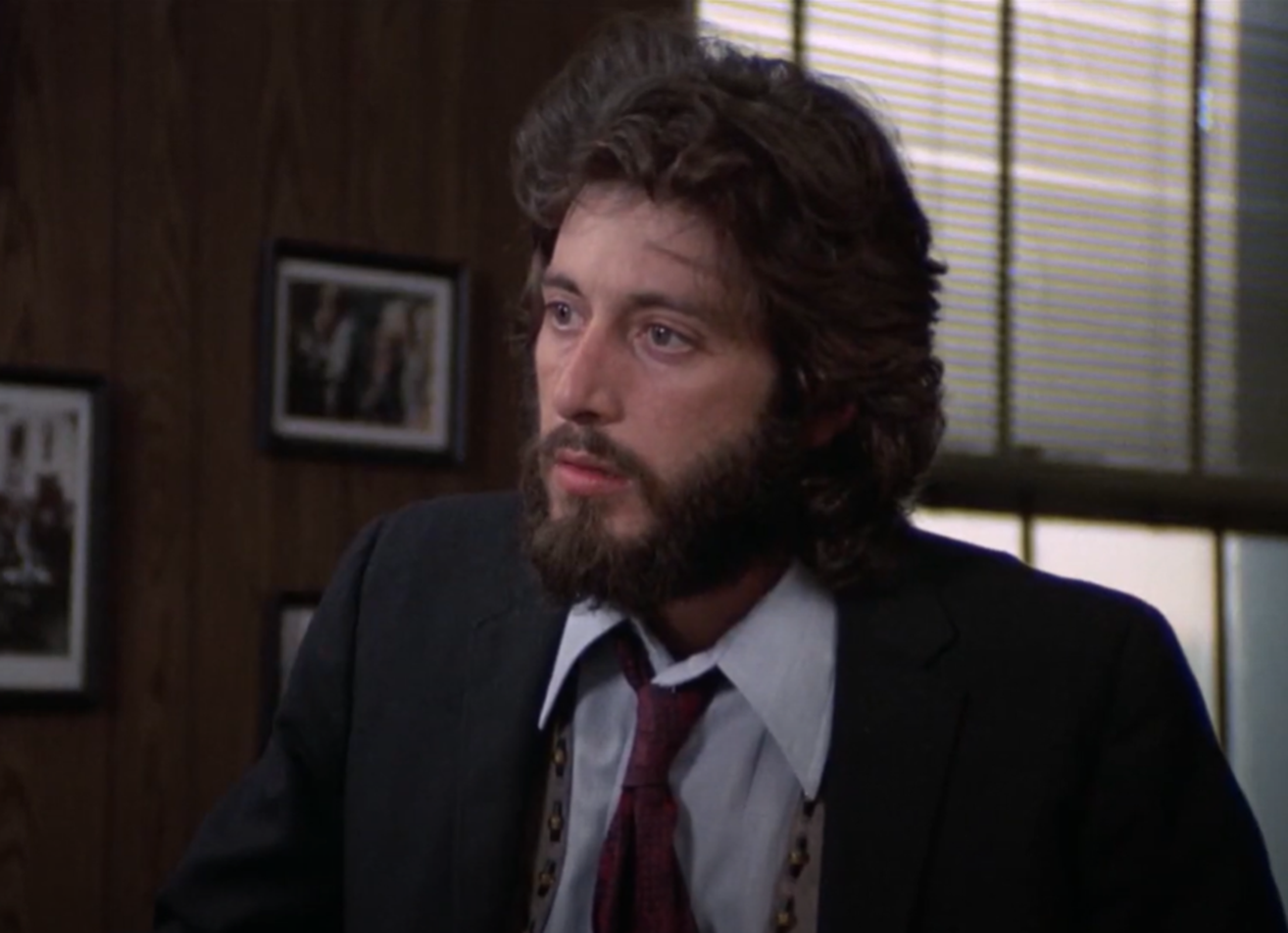 Screenshot of Al Pacino from - Serpico (1973)