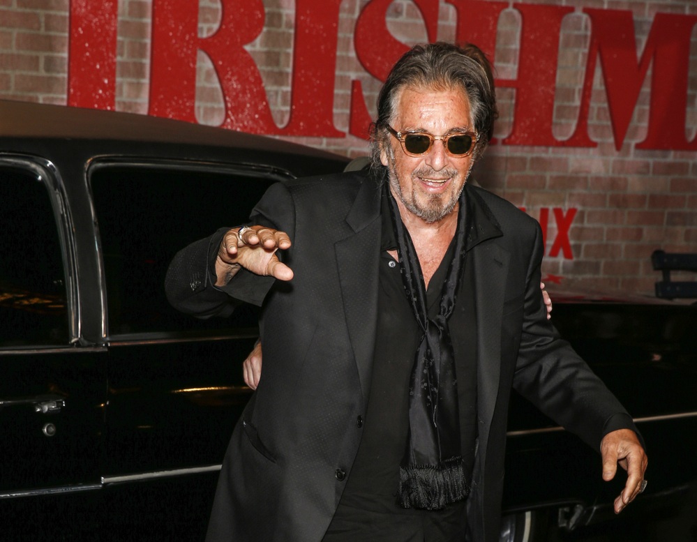 Al Pacino arrives for the Premiere Of Netflix's