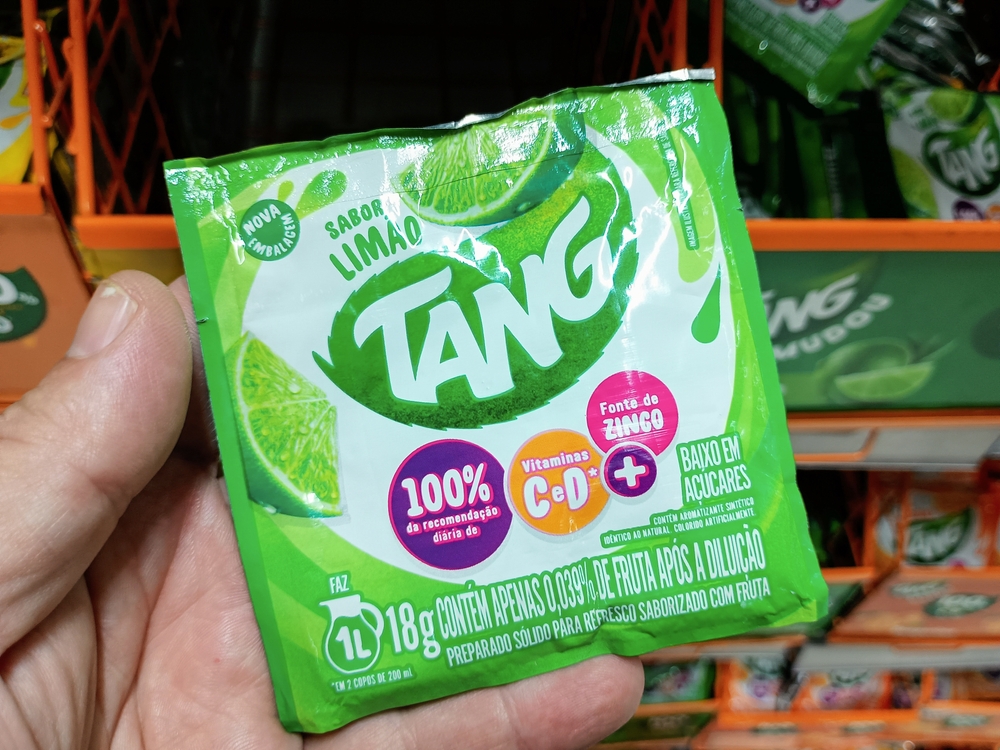Tang lemon juice powder flavored instant drink