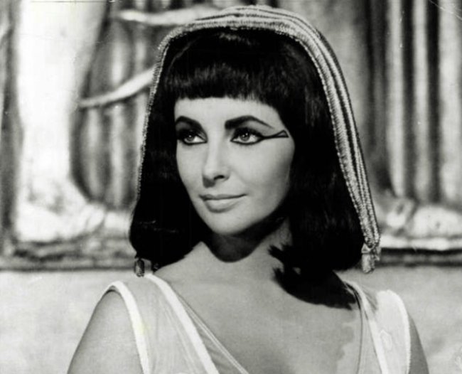 Elizabeth Taylor as Cleopatra