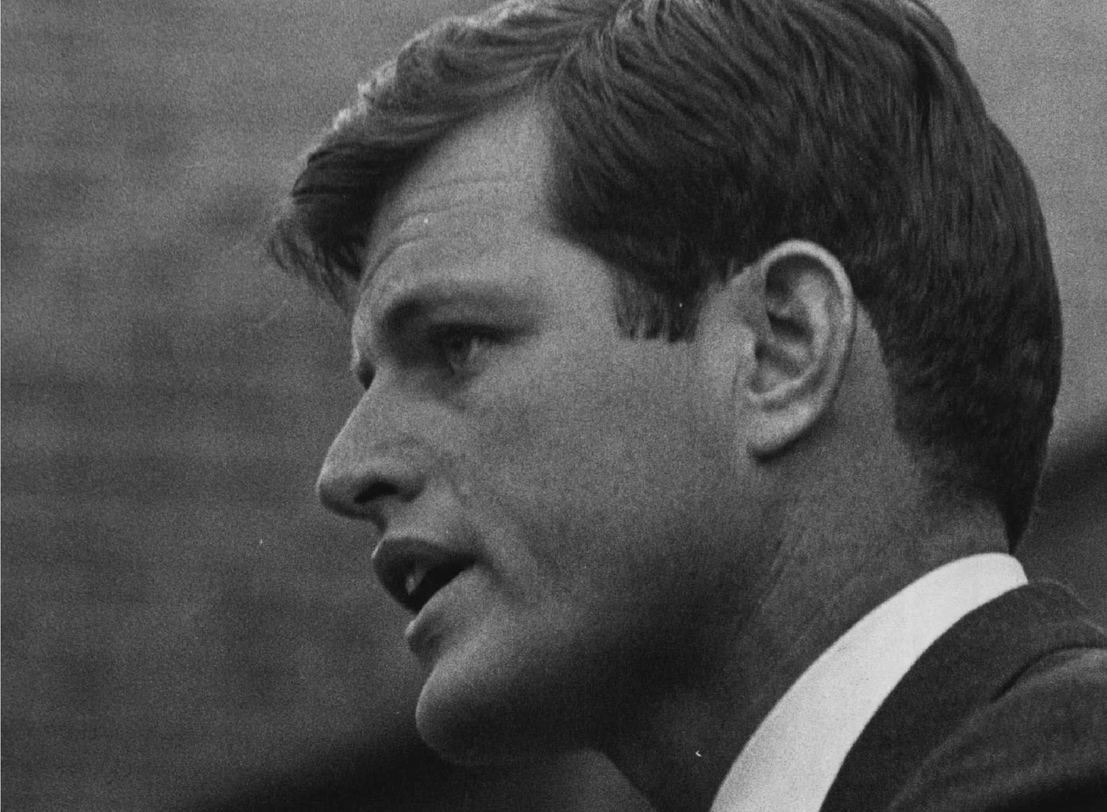 Ted Kennedy, brother of the Democratic presidential candidate