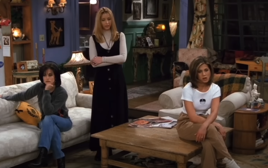 A screenshot of the TV Show Friends