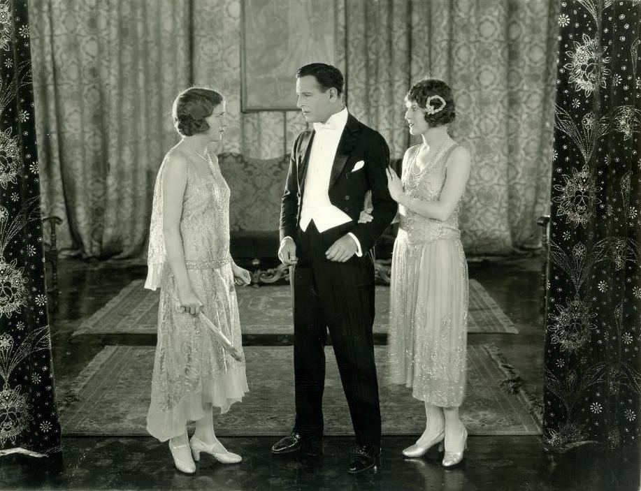 Publicity still cropped from a film A Man Of Stone 1921