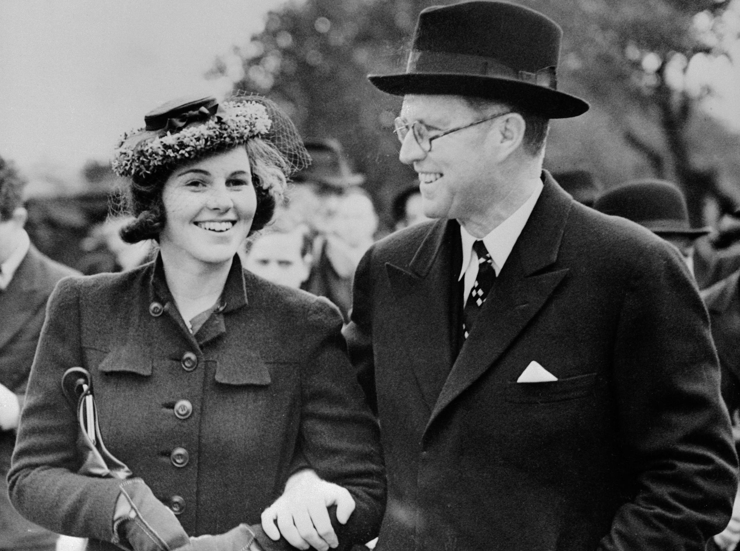 Joseph P. Kennedy With Daughter, Rosemary