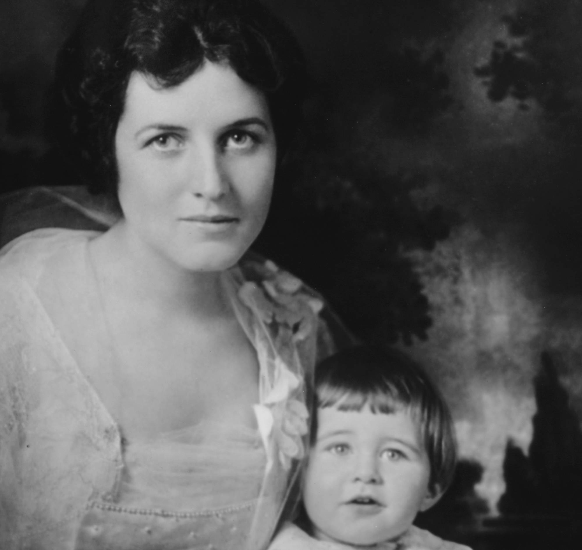 Rose Kennedy And Her Son Joseph Kennedy Jr.