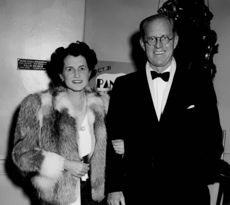 Joseph And Rose Kennedy 1940 in formal outfits