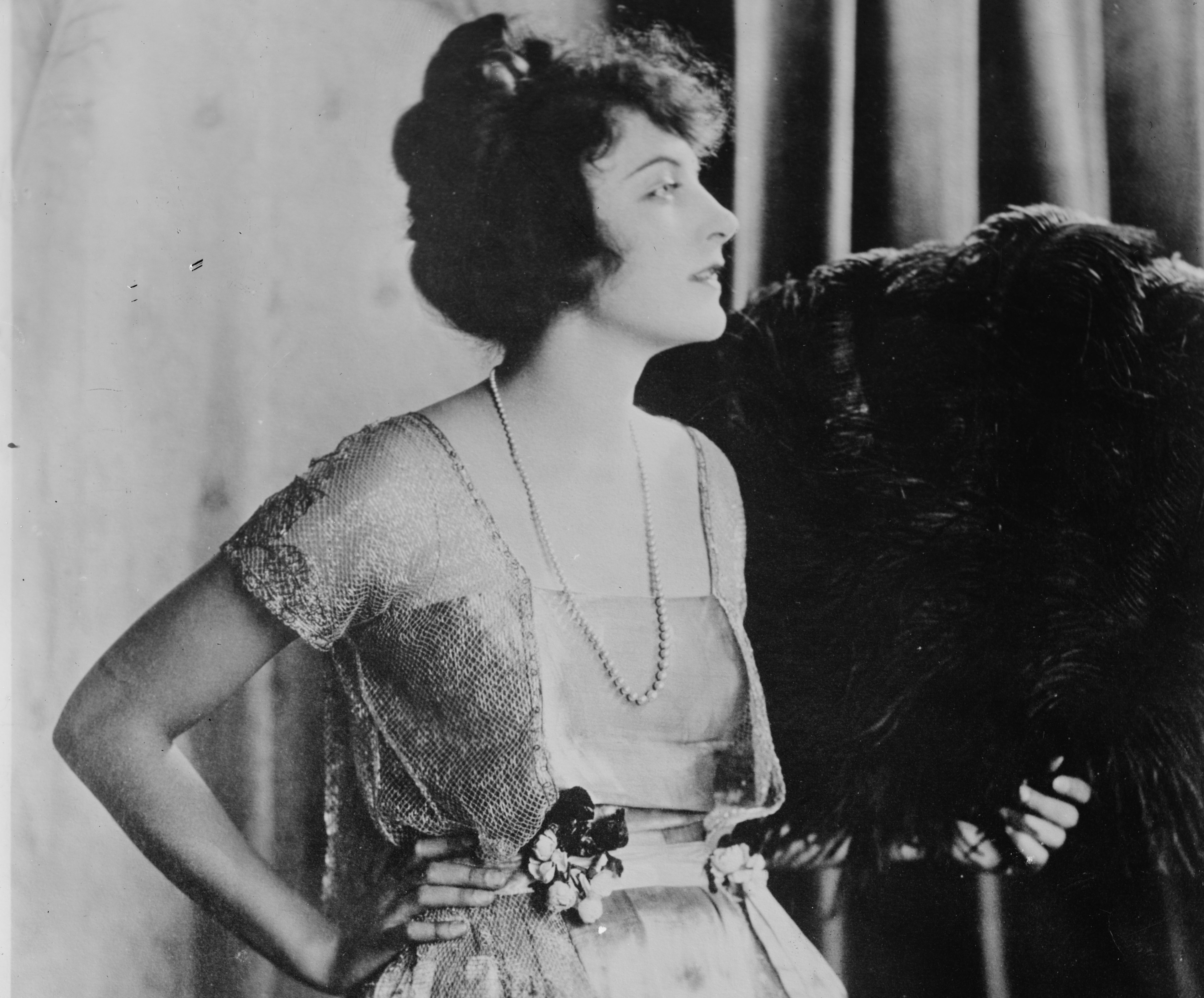 Photo of American silent era actress Martha Mansfield