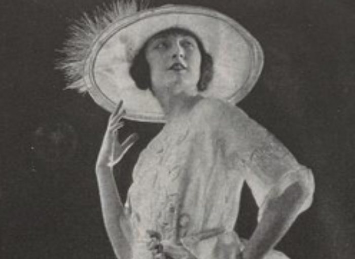 Photo of American silent era actress Martha Mansfield