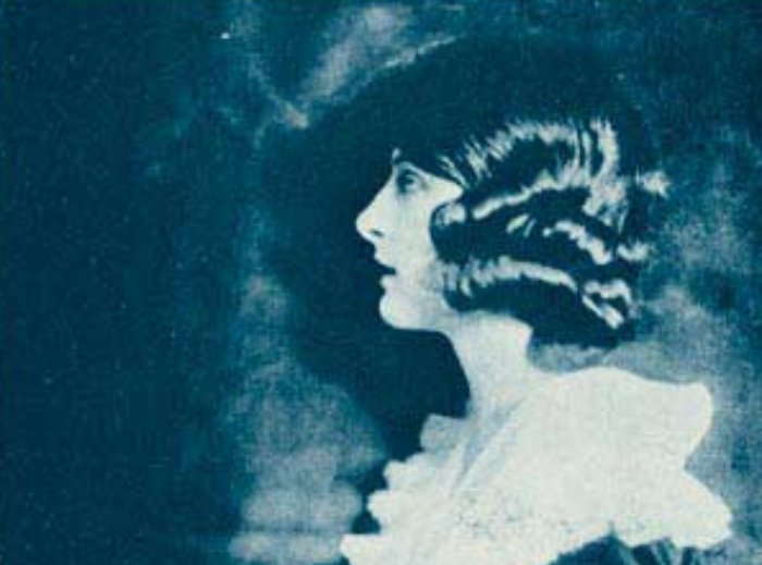 Photo of American silent era actress Martha Mansfield