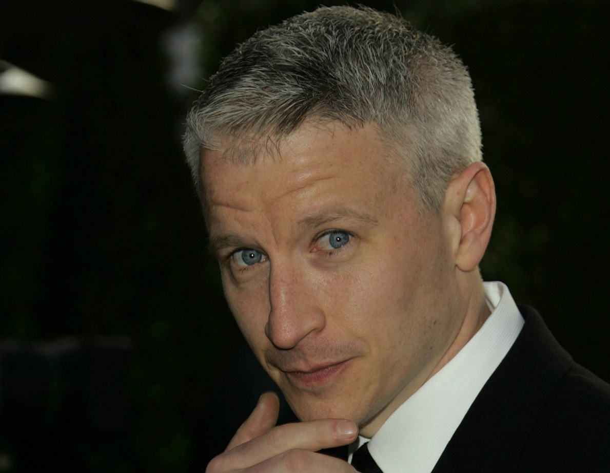 Anderson Cooper at the Vanity Fair Oscar Party - 2005