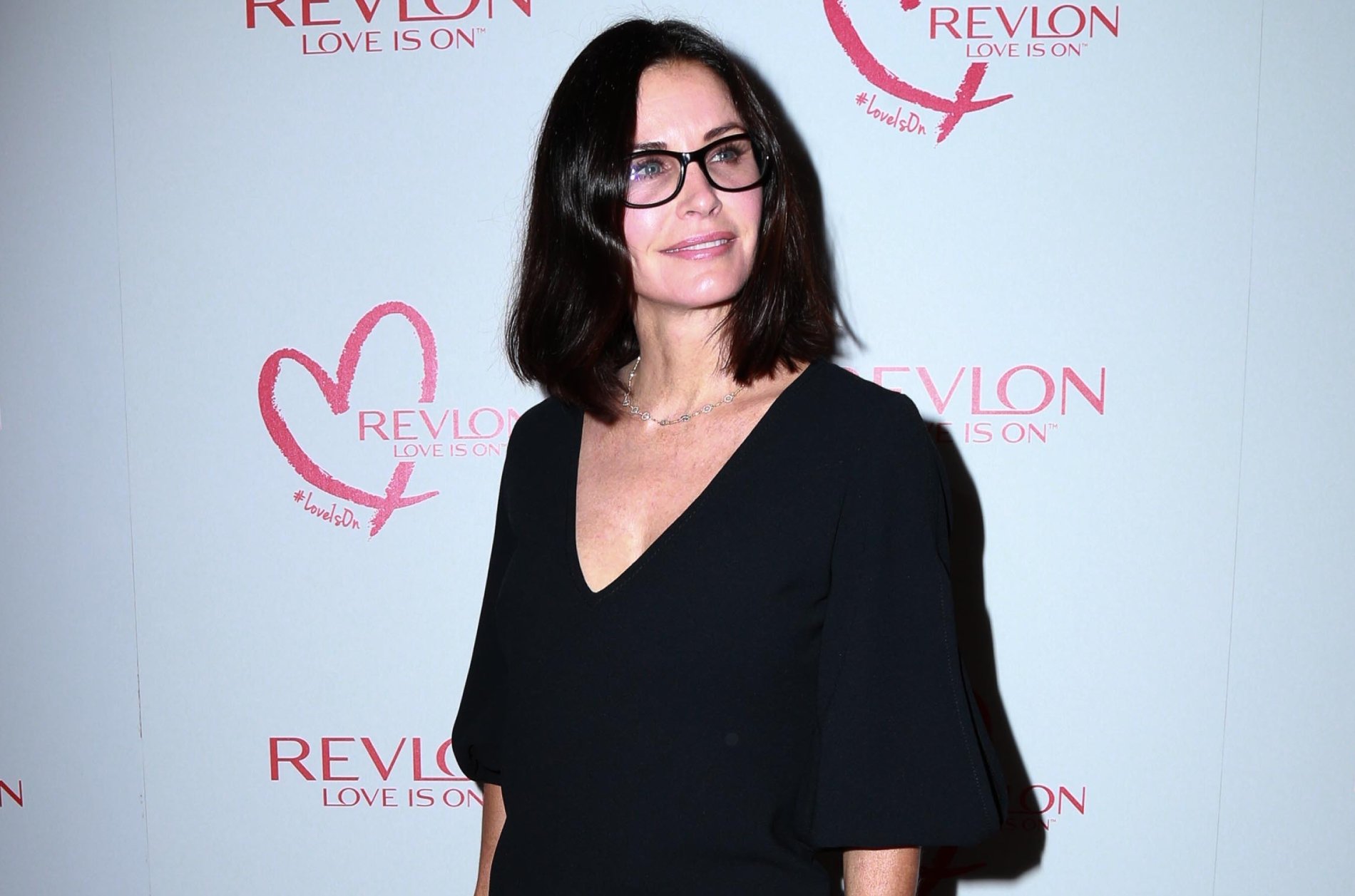 Courteney Cox at the Halle Berry And Revlon