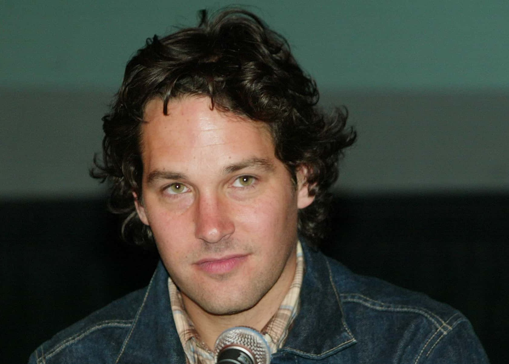 Actor Paul Rudd speaks at the 2003 Tribeca Film Festival