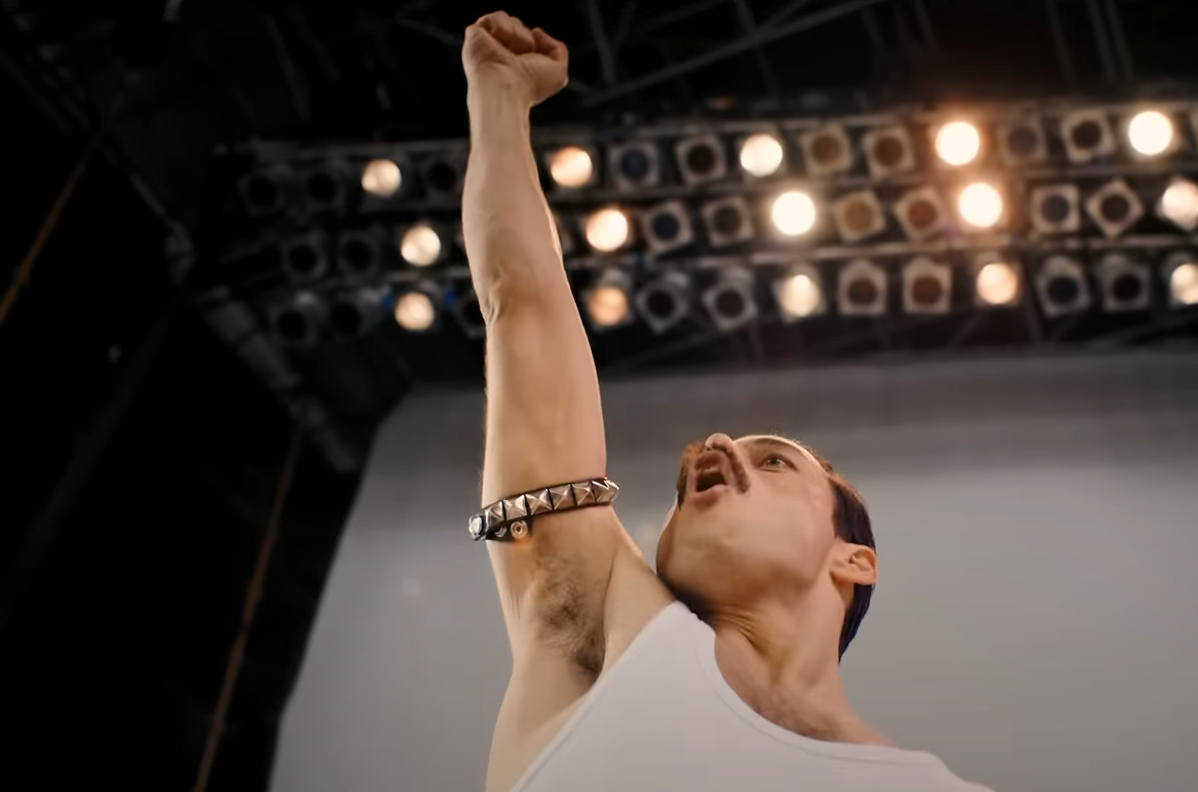 Screenshot of the movie  Bohemian Rhapsody