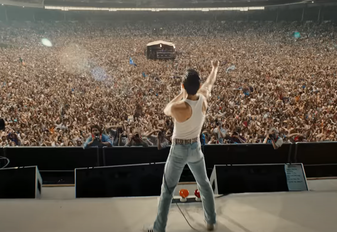 Screenshot of the movie  Bohemian Rhapsody
