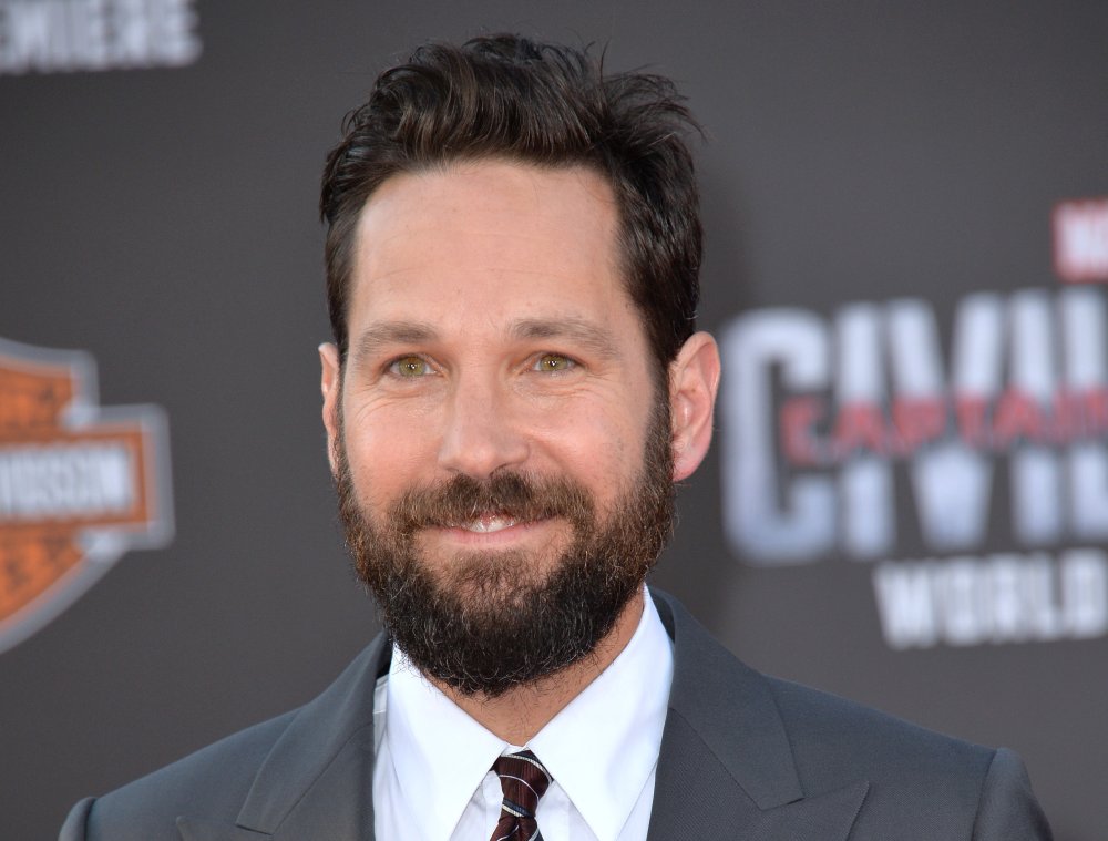 Actor Paul Rudd at the world premiere of "Captain America: Civil War"