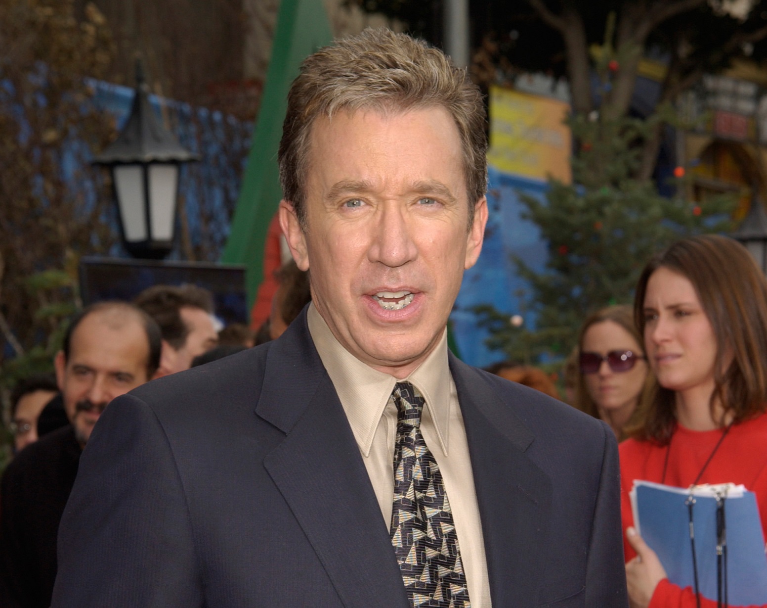 Actor TIM ALLEN at the world premiere of his new movie The Santa Clause - 2002