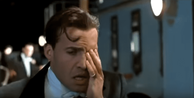 Screenshot from the movie Titanic (1996)