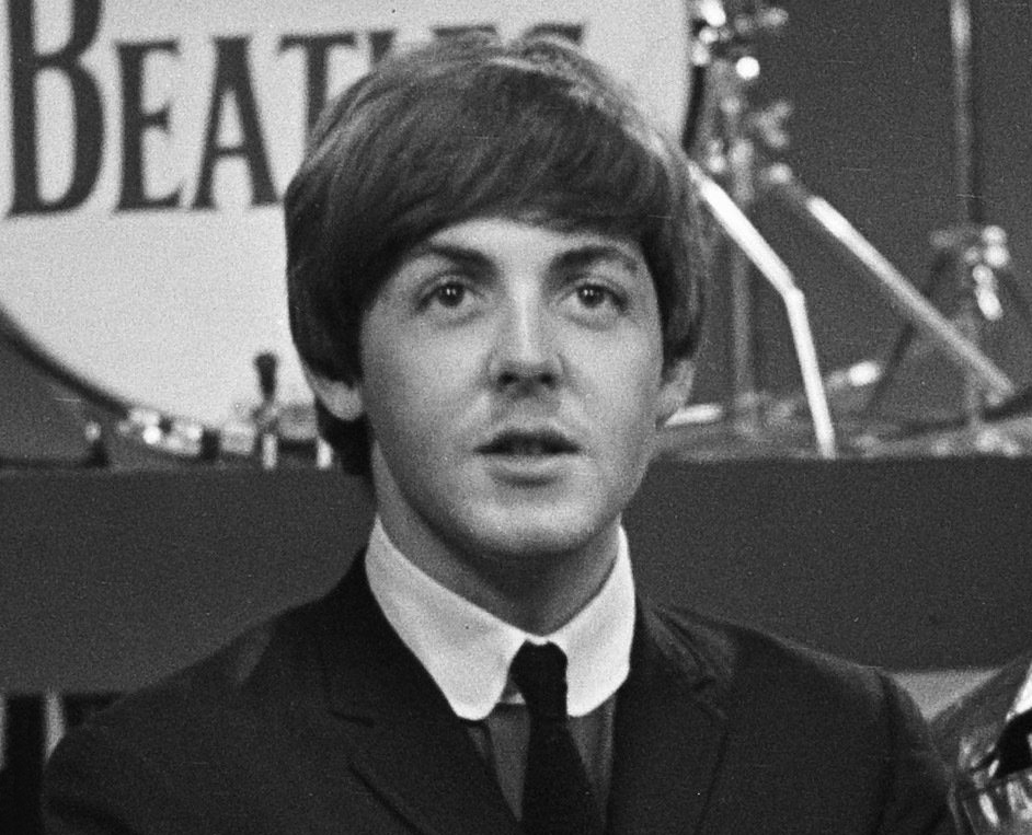 Paul McCartney on stage - 1964