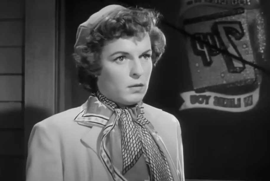 Screenshot from the movie The Scarf (1951)
