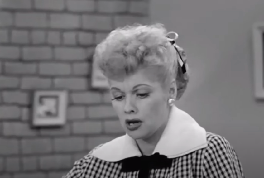 Screenshot of the TV Show I Love Lucy