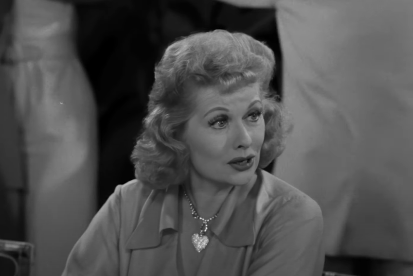 Screenshot of the movie  I Love Lucy