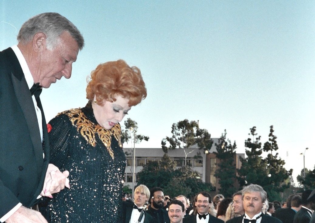 Gary Morton And Lucille Ball at the 61st Annual Academy Awards