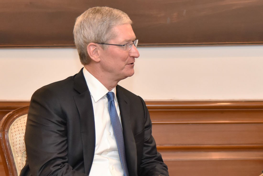 The Apple Ceo, Mr. Tim Cook in New Delhi