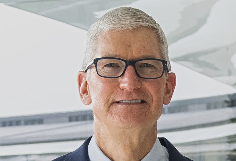 Apple CEO Tim Cook at Apple Park