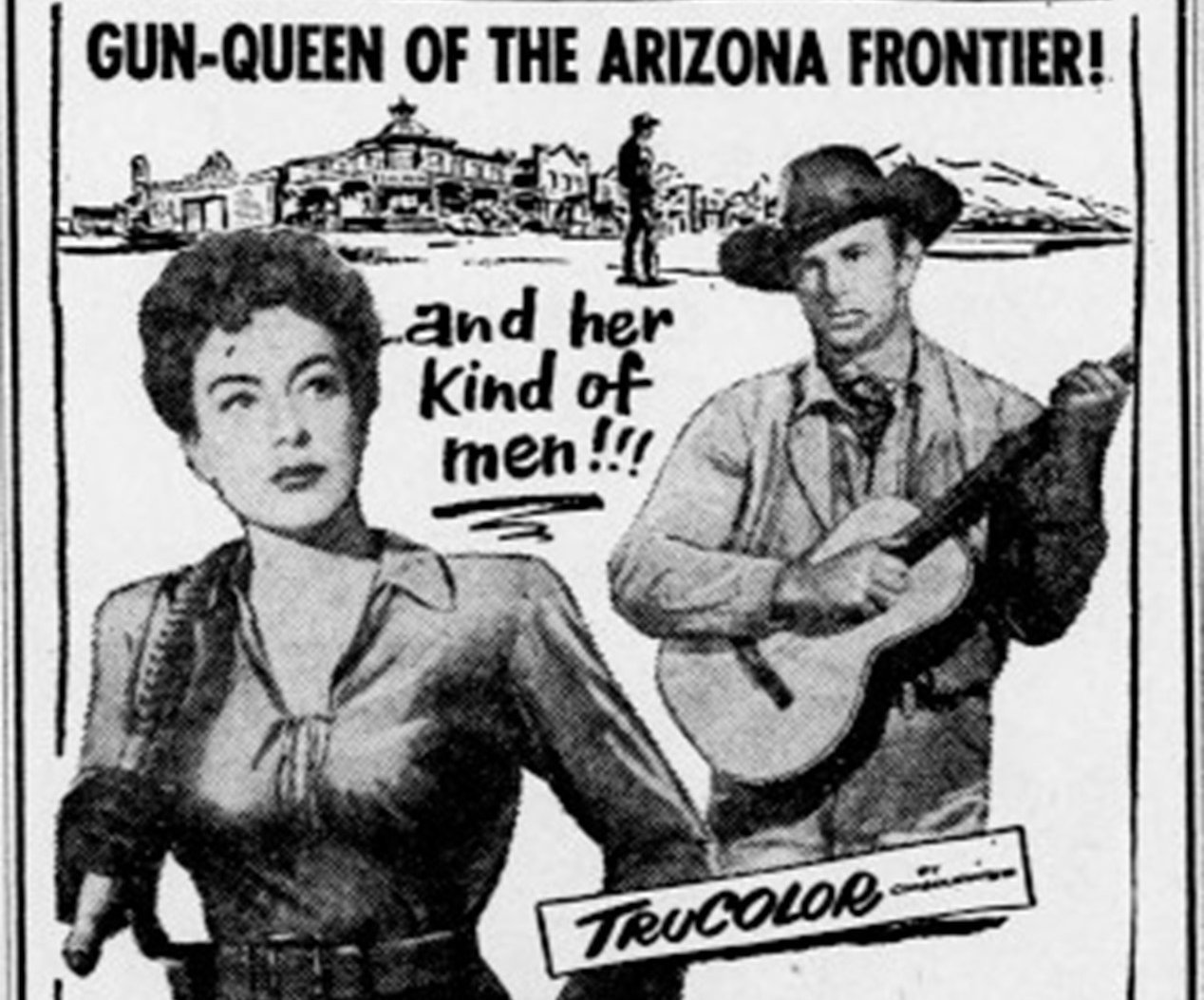 Tri-City Drive-In Ad - 5 May 1954, Loma Linda, CA