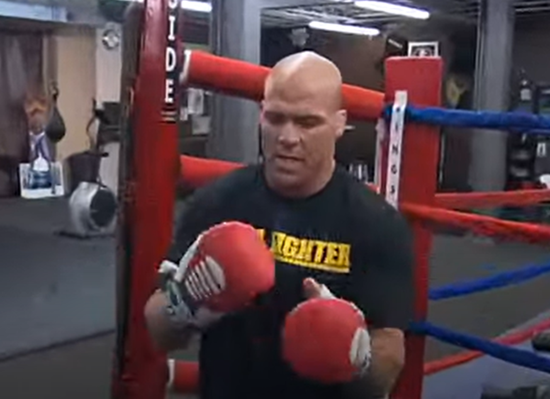 Screenshot of Kurt Angle from - The Real Angle: The Kurt Angle Story (2009)