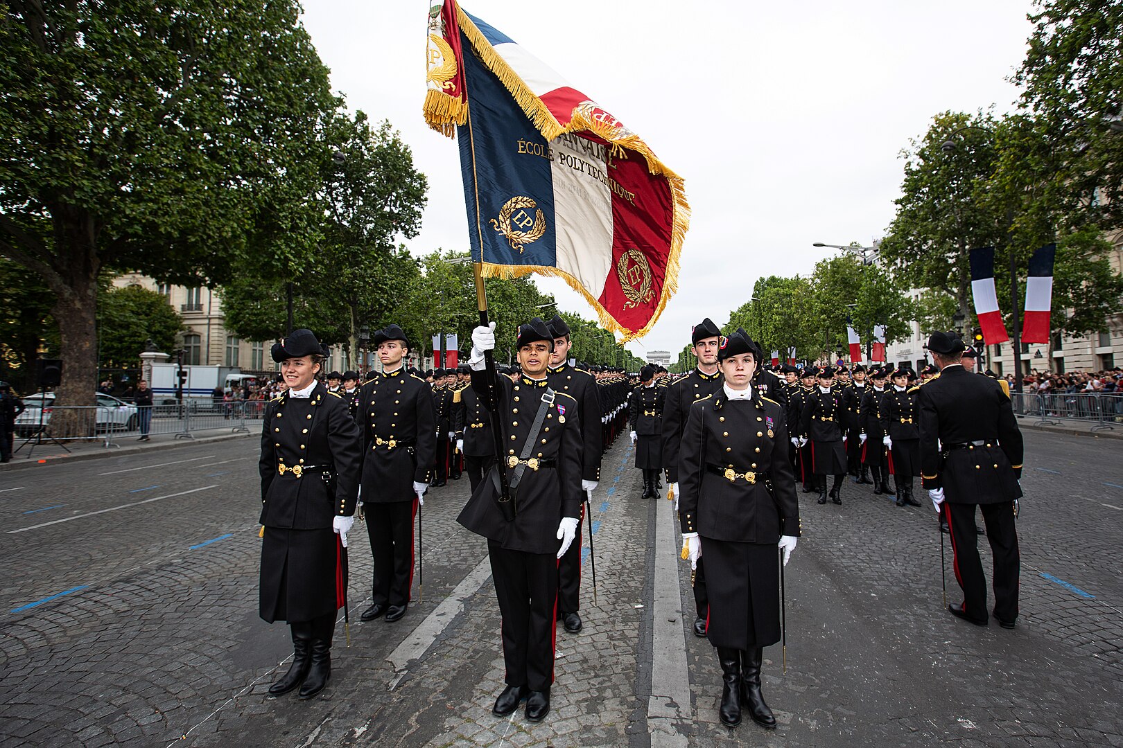 July 14, 2019 parade for students of the 2018 class