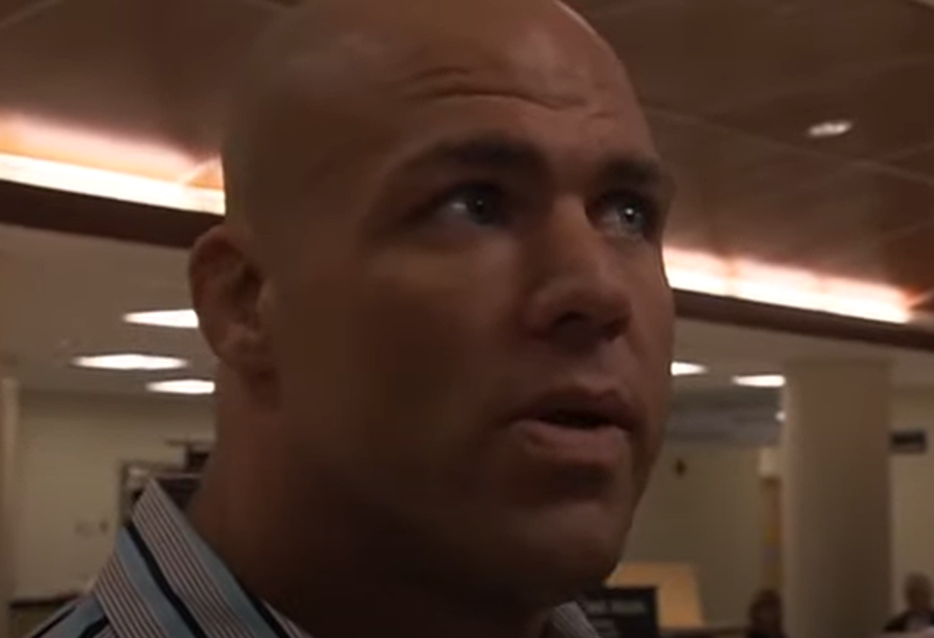 Screenshot of Kurt Angle from - The Real Angle: The Kurt Angle Story (2009)