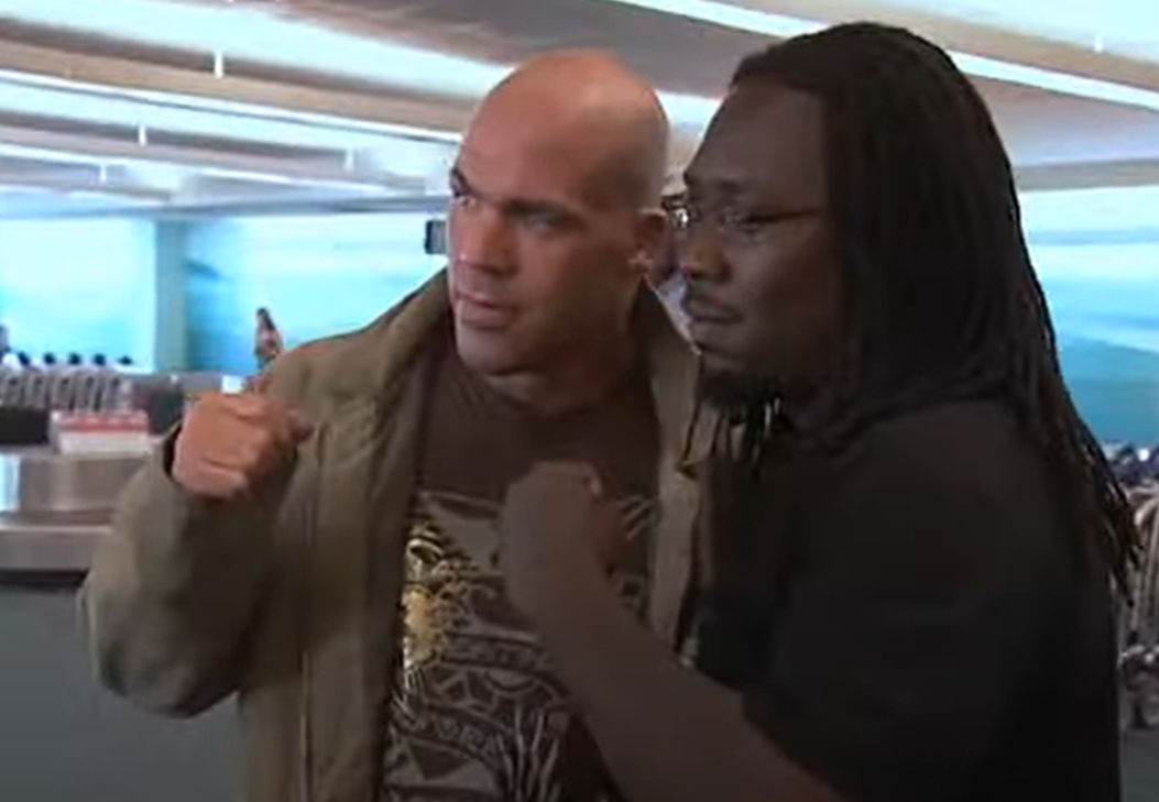 Screenshot of Kurt Angle from - The Real Angle: The Kurt Angle Story (2009)