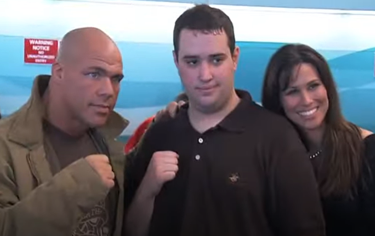 Screenshot of Kurt Angle from - The Real Angle: The Kurt Angle Story (2009)